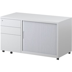 STEELCO TRIMLINE MOBILE CADDY Left Hand Drawer Orientation H615xW1050WxD500