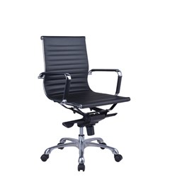 NAPLES MEDIUM BACK CHAIR PU Medium Back Executive Chair