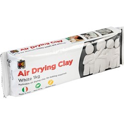 AIRDRYING CLAY WHITE 1KG