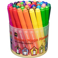 Master Mega Markers Tub of 48