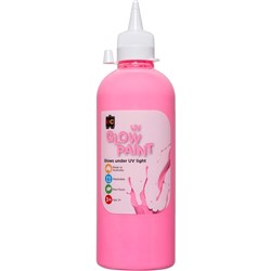 GLOW PAINT UV 500ml PINK