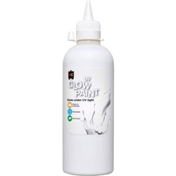 GLOW PAINT UV 500ml WHITE
