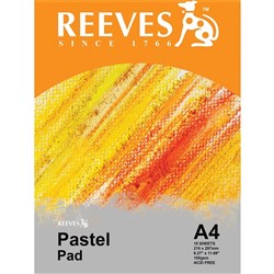 REEVES PASTEL PAD A4 160GSM 15 Sheets
