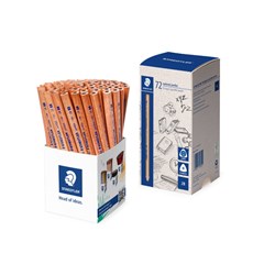 PENCIL STAEDTLER NATURAL 2B JUMBO CUP 72