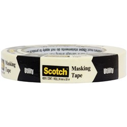 SCOTCH MASKING TAPE 2010 General Purpose 24MM X 55M Beige