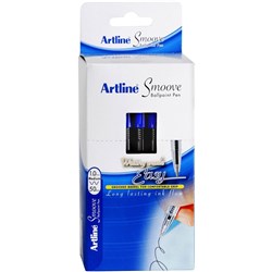 CVOS SMOOVE BALLPOINT PEN 1mm Blue Artline Box of 50