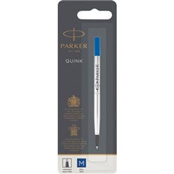 PARKER BL1 ROLLERBALL REFILL Medium Blue