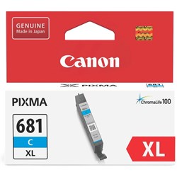 Canon ink Cart CLI681XLC Cyan
