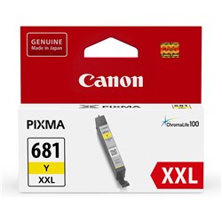 CANON INK CARTRIDGE CLI-681XXLY Yellow
