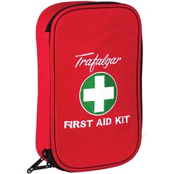 TRAFALGAR VEHICLE F/A KIT Low Risk Kit Soft Case Red