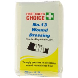 TRAFALGAR WOUND DRESSING FAC Wound Dressing No.13