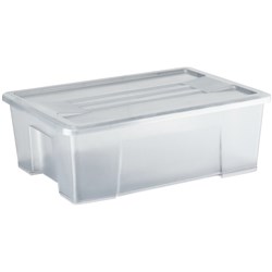 ITALPLAST STORAGE BOX I204 Clear