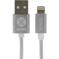 Moki Lightning Cable 3M Silver