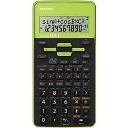 Sharp EL531THBGR Calculator Scientific 230mm x 150mm x 51.5mm Green