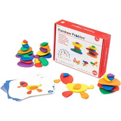 Rainbow Pebbles Set in a Box