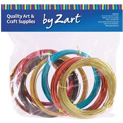ZART WIRE ASSORTED GAUGES & Colours 60m