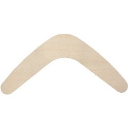 ZART WOODEN BOOMERANGS Pack of 10