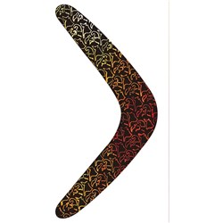 ZART SCRATCH BOOMERANG SHAPES Pack of 30