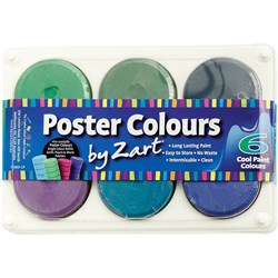 Zart Poster Colours Cool Palette 6