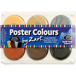 Zart Poster Colours Earth Palette 6