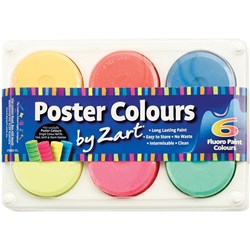 Zart Poster Colours Fluoro Palette 6