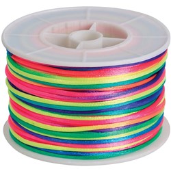 ZART BRACELET CORD RAINBOW Coloured 50M
