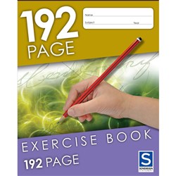 SOVEREIGN EXERCISE BOOK 8MM Ruled 225mm x 175mm 192 Page