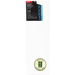 JASART CANVAS ACADEMY 4 x 12 Inch Thin Edge 280gsm Stretched