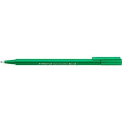 STAEDTLER TRIPLUS« BROADLINER Pen Green Box of 10