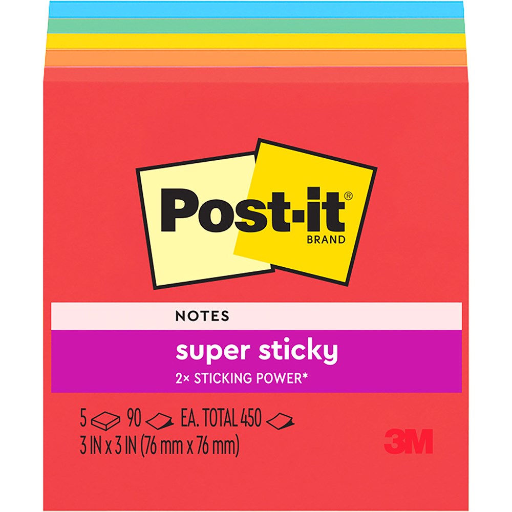 Super Sticky Post It Notes