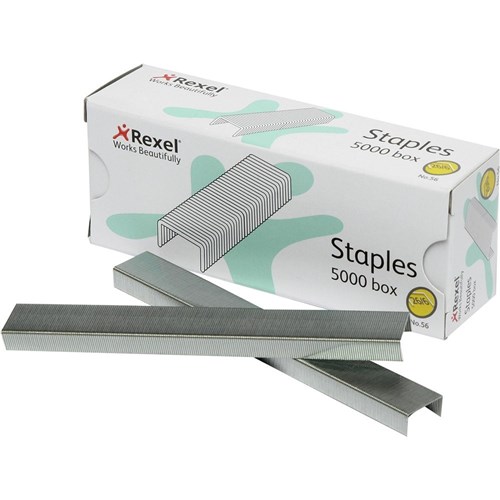 Rexel No 56 26/6 Staples - Box of 5000